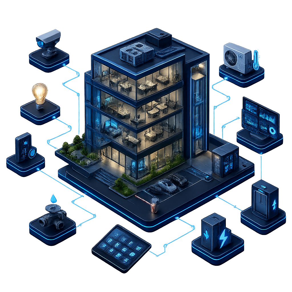 Smart Building Management System (S-BMS)